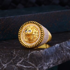 New Latest Design Gold Ring For Men