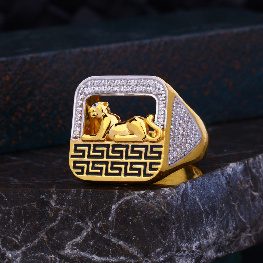New Fancy Design Gold Ring For Men