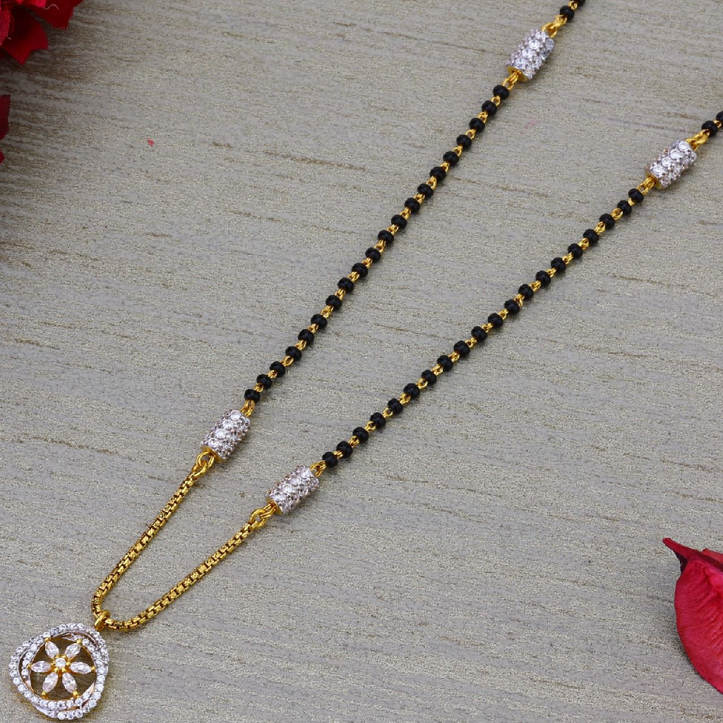 New Fancy Design Gold Mangalsutra For Ladies