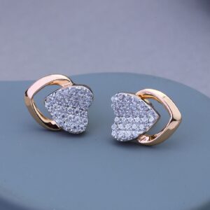 New Fancy Rose Gold Earrings