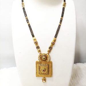 Gold Antique Design Ladies 22ct Mangalsutra