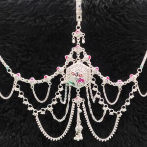 Pure silver ladies traditional design kandora