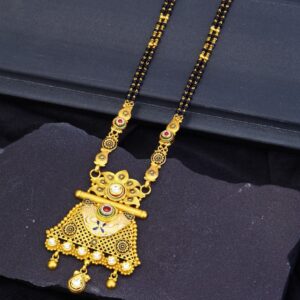 22ct 916 Gold Jadtar Design Mangalsutra