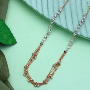Antique Design Ladies Rose Gold Chain