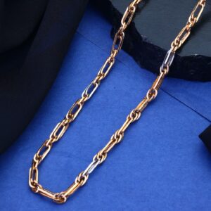 New Latest Design Man's Rose Gold Chain