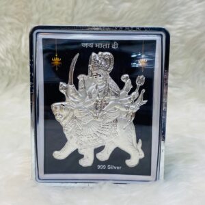 999 Silver Ambaji Maa frame