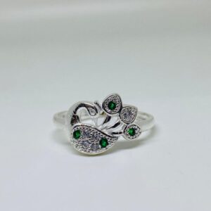 Pure Silver Ladies Ring