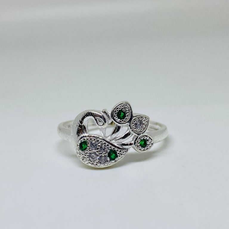 Pure Silver Ladies Ring