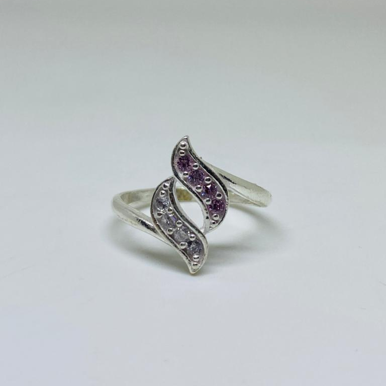 Pure Silver Ladies Ring