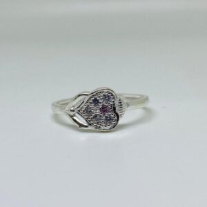 Pure Silver Ladies Ring