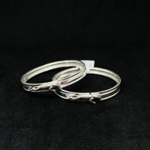 silver jaguar design baby kada