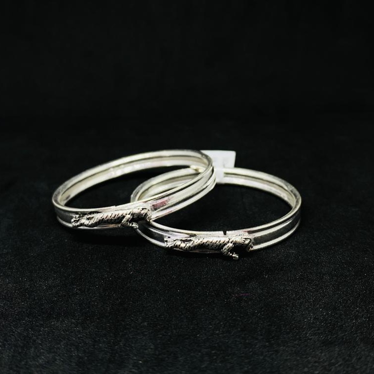 silver jaguar design baby kada