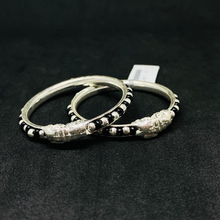 silver baby kada