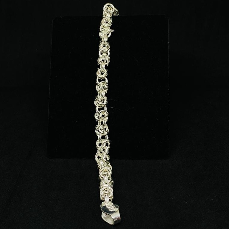 silver men's latest design bracelet