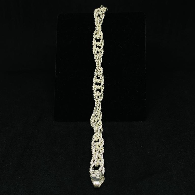 silver men's latest design bracelet