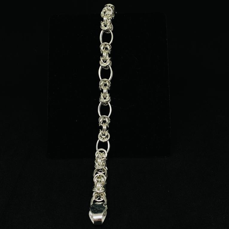 silver men's latest design bracelet