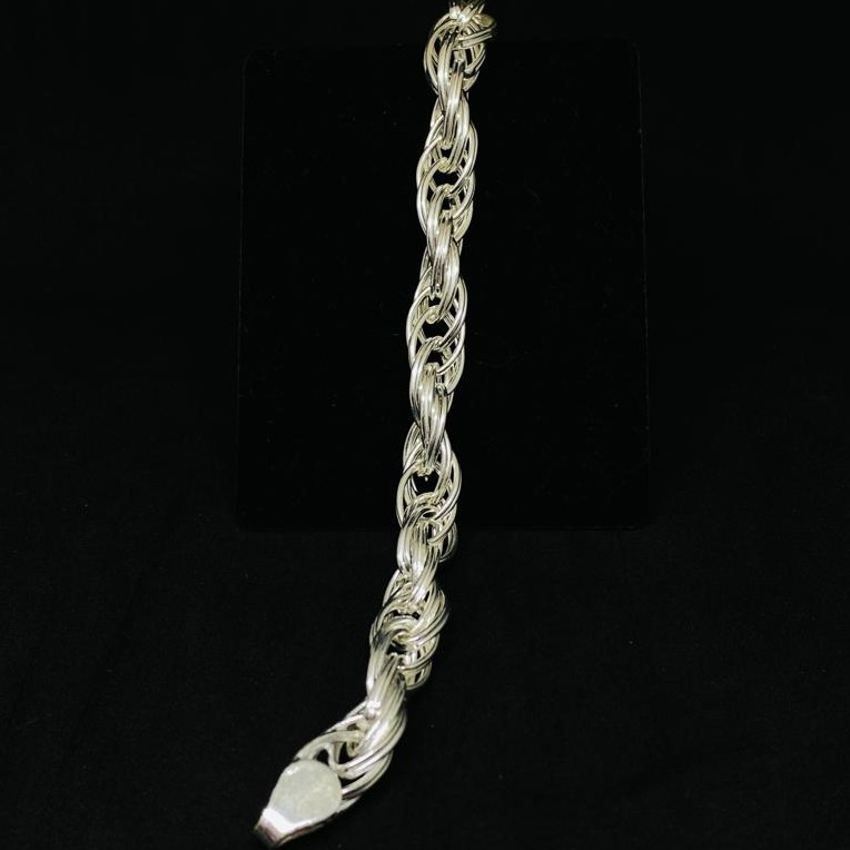 silver men's latest design bracelet