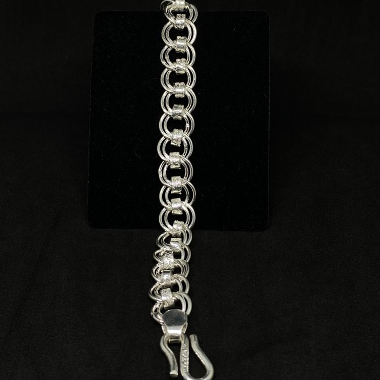 silver men's latest design bracelet