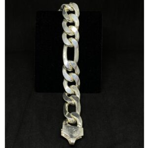 silver men's heavy bracelet
