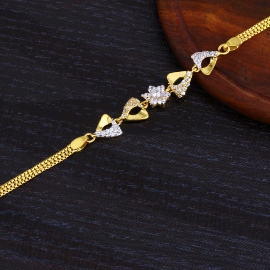 22 carat gold ladies bracelet RH-LB769