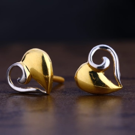 22 carat gold ladies earrings RH-LE913