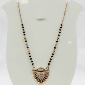 20 carat rose gold ladies mangalsutra RH-LM866