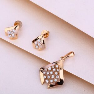 20 carat rose gold ladies pendants set RH-PS749