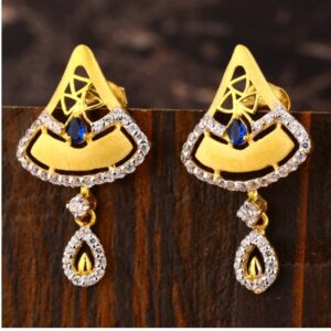 22 carat gold ladies earrings RH-LE730