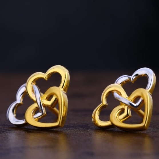 22 carat gold ladies earrings RH-LE714