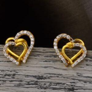 22 carat gold ladies earrings RH-LE462