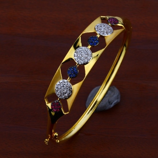 22 carat gold ladies kada bracelet RH-LB163