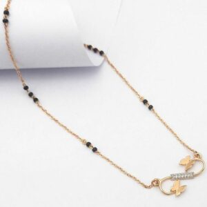 22 carat gold ladies mangalsutra RH-LM323