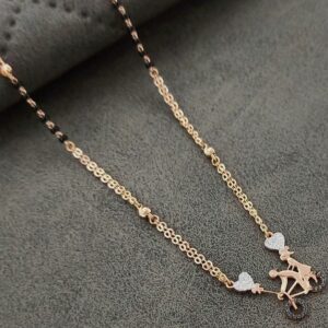 20 carat rose gold ladies mangalsutra RH-LM309