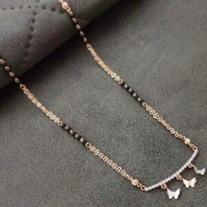 20 carat rose gold ladies mangalsutra RH-LM608
