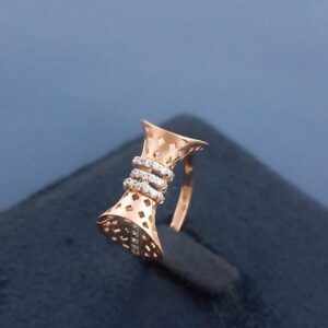 20 carat rose gold ladies rings RH-LR307