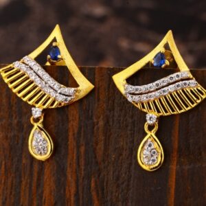 22 carat gold ladies earrings RH-LE973