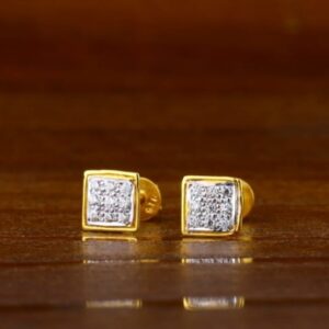 22 carat gold ladies earrings RH-LE975