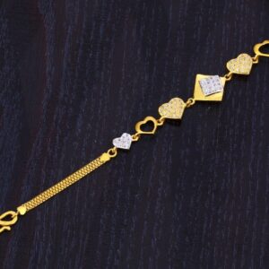 22 carat gold ladies bracelet RH-LB958