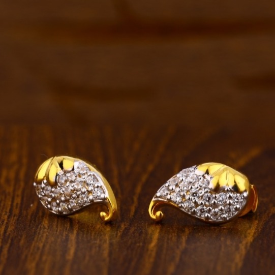 22 carat gold ladies earrings RH-LE913