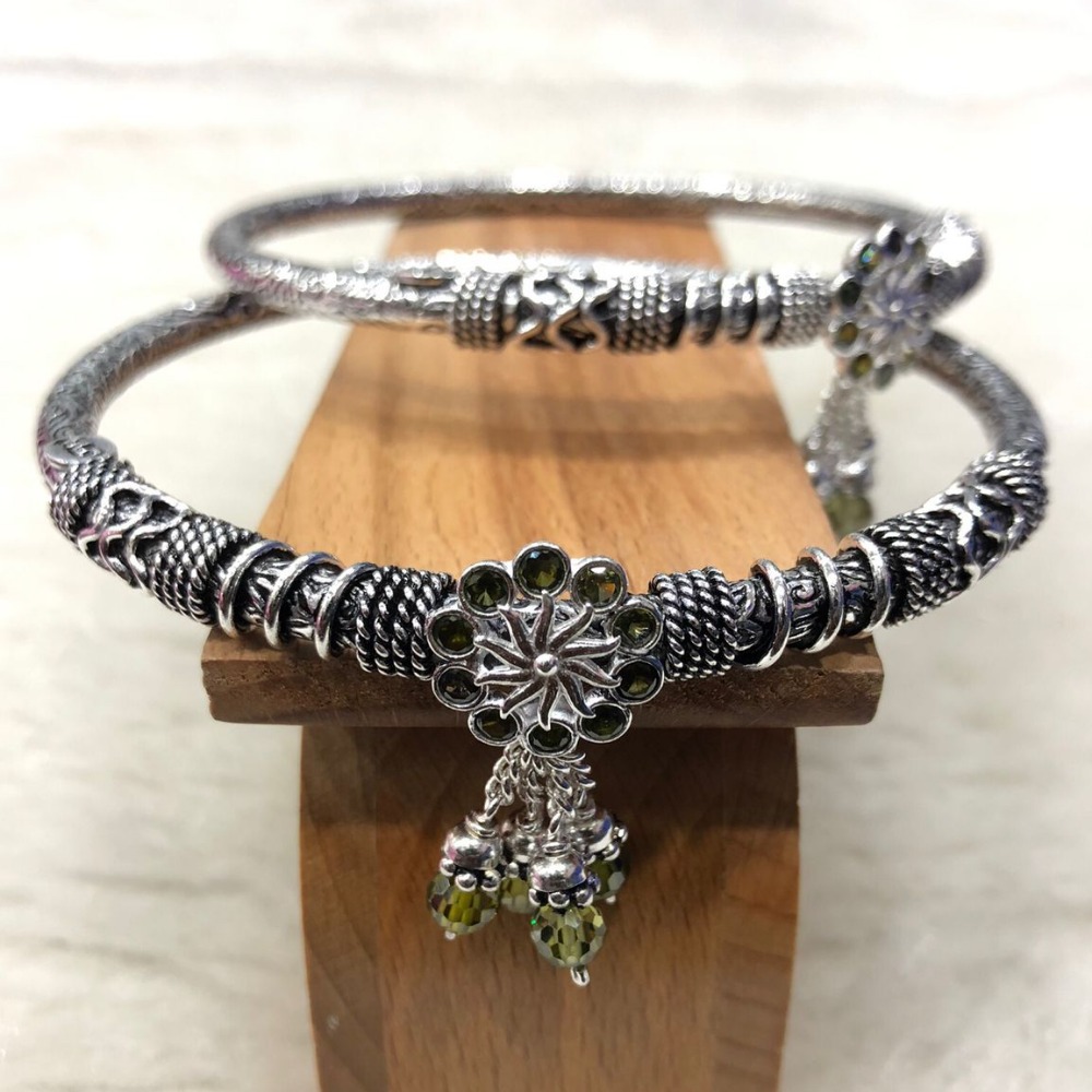silver ladies anklets kada payal RH-AP486
