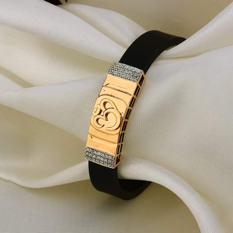 22 carat gold gents bracelet RH-GB445