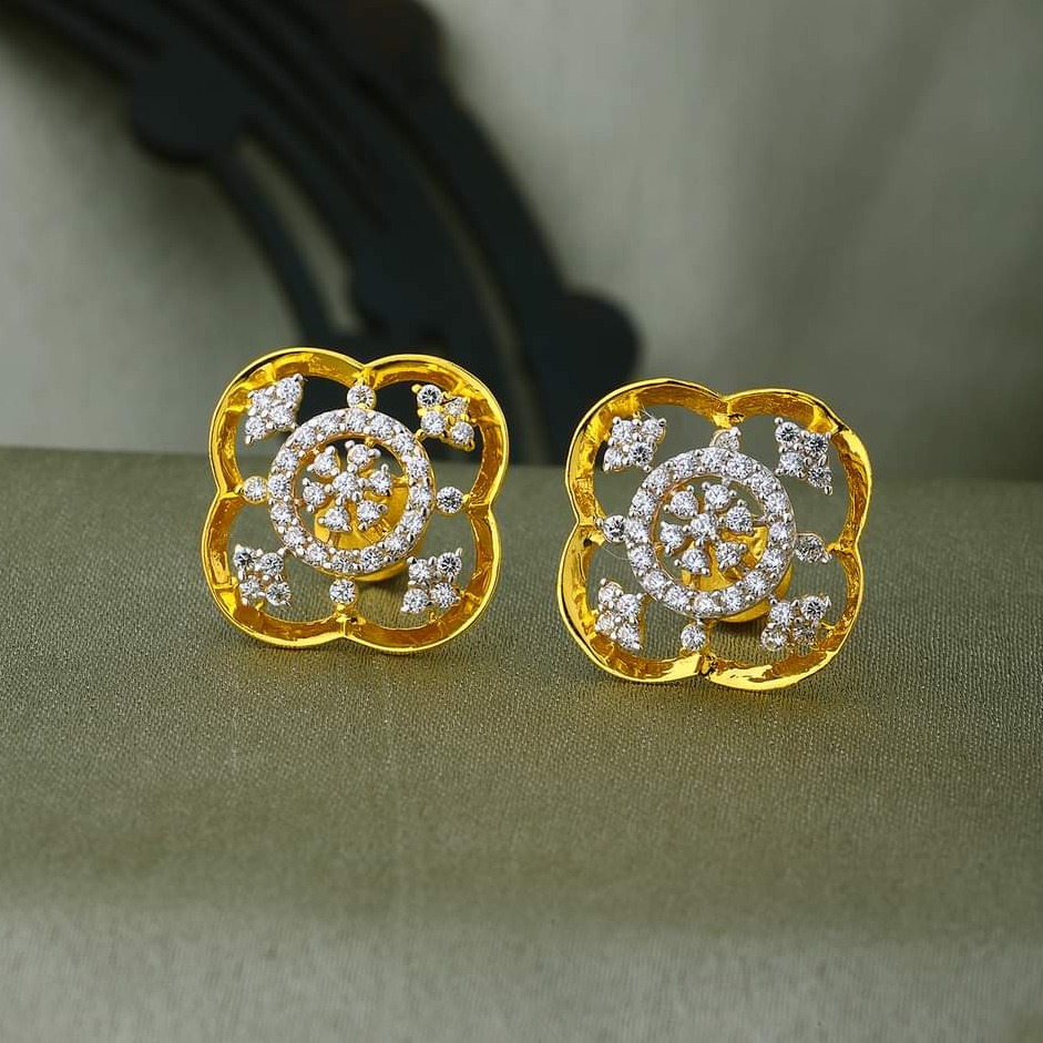 22 carat gold ladies earrings RH-LE410