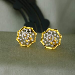 22 carat gold ladies earrings RH-LE406