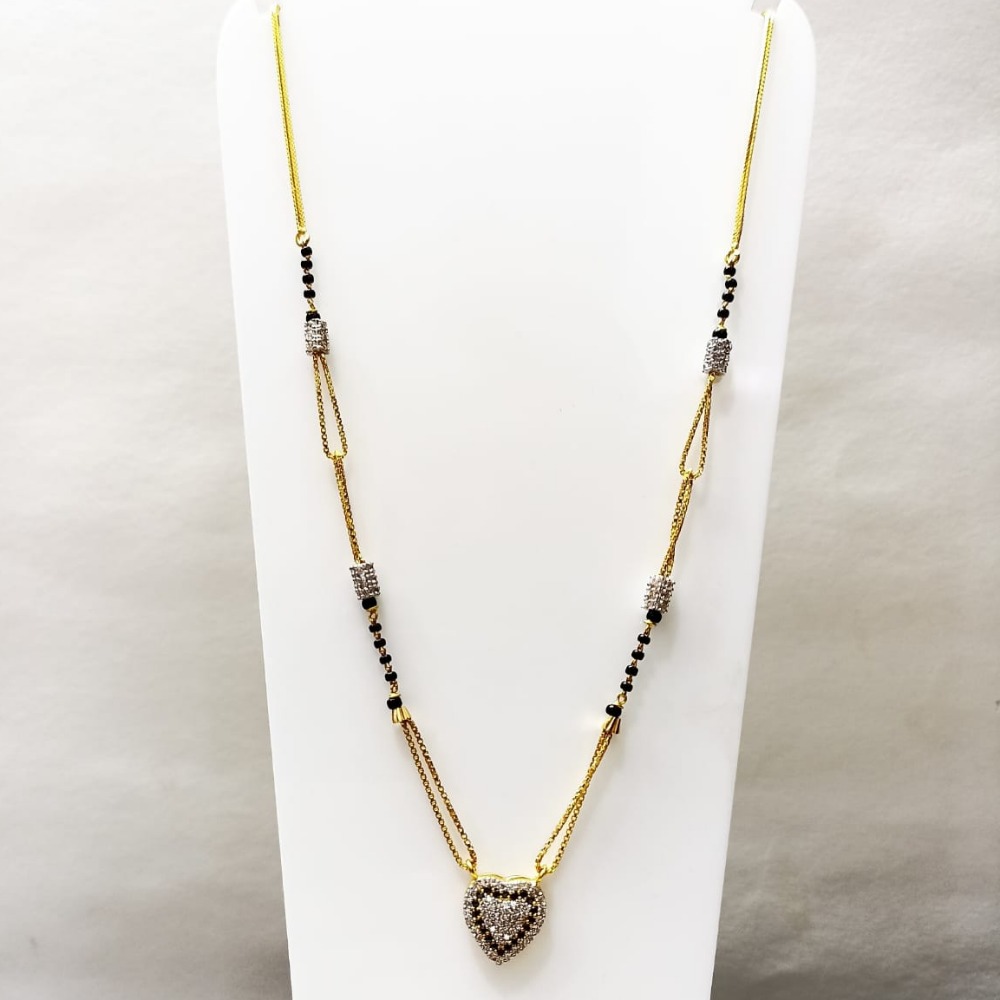 22 carat gold ladies mangalsutra RH-LM845