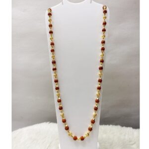 22 carat gold gents rudhraksh mala RH-GM821
