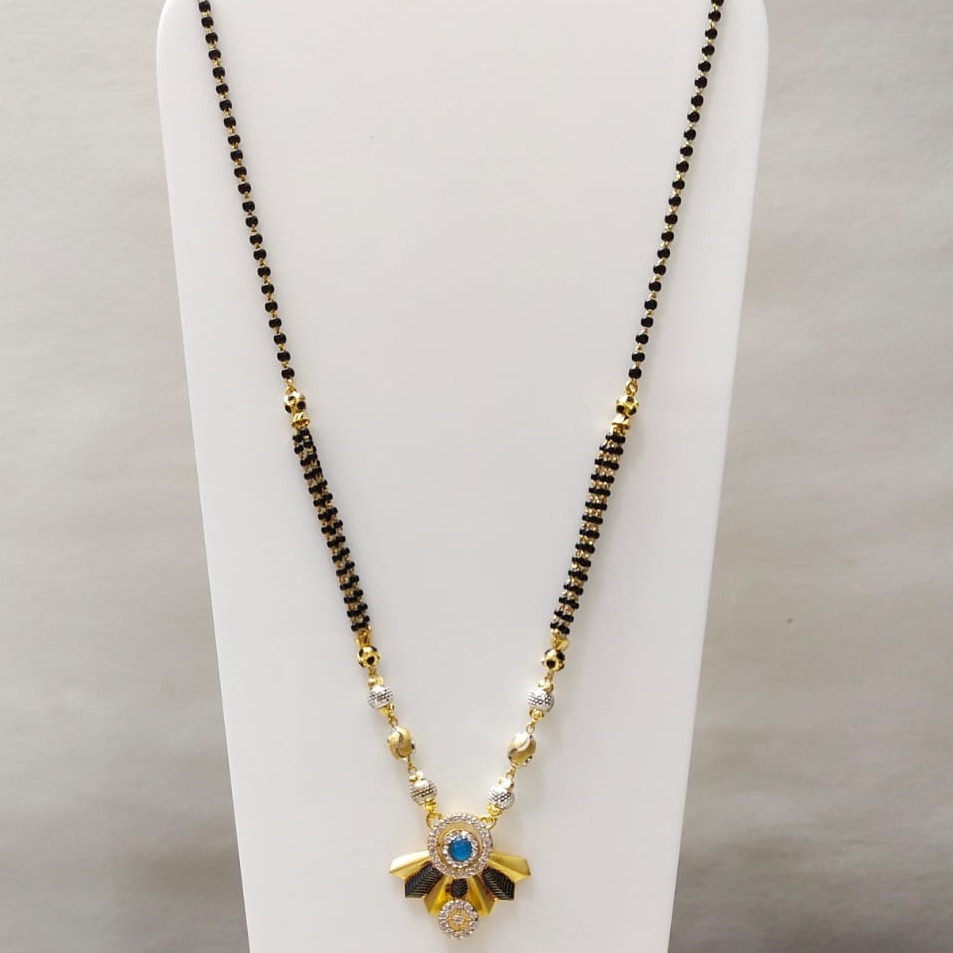 22 carat gold ladies mangalsutra RH-LM814