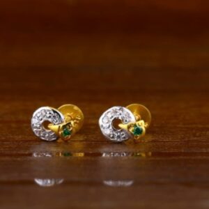 22 carat gold ladies earrings RH-LE728