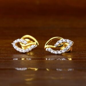 22 carat gold ladies earrings RH-LE727