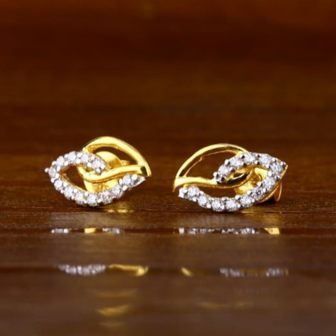 22 carat gold ladies earrings RH-LE727