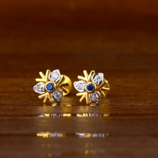22 carat gold ladies earrings RH-LE726